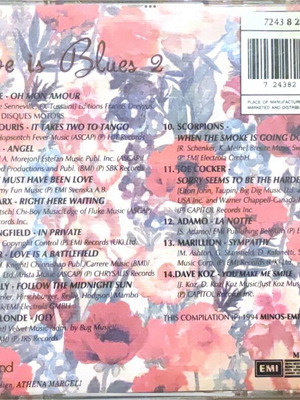 Love is Blues CD μεταχειρισμένο, blues