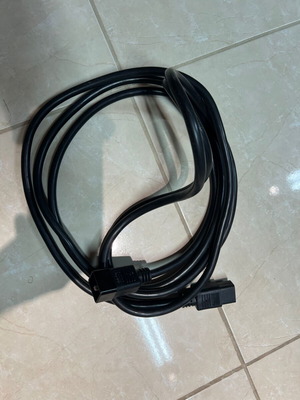 C19-C20 cable black 4.5 meters used