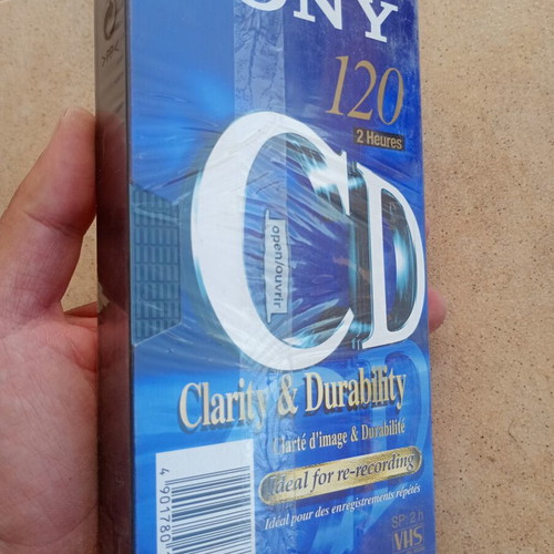 Sony VHS sealed, new