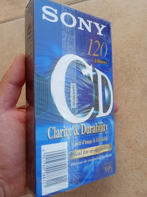 Sony VHS sealed, new
