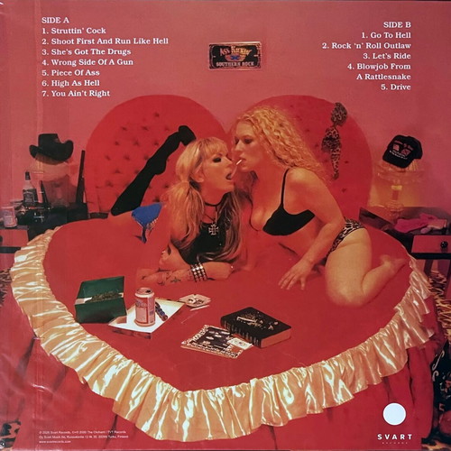 Nashville Pussy High As Hell limited edition vinyl LP