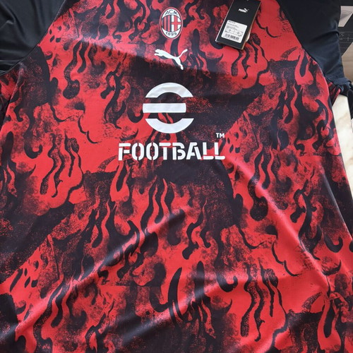 AC Milan warm-up jersey, authentic, XL