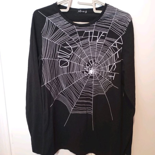 Paco & Co men's shirt size L like new black and white