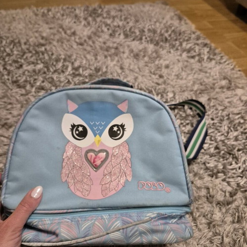 Polo lunch bag with two compartments used
