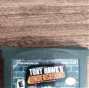 Gba Tony hawk underground