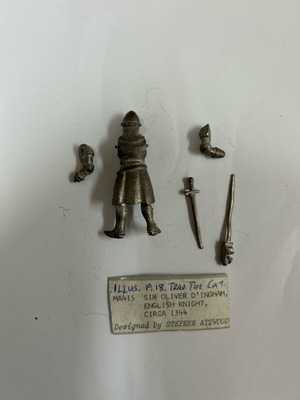 Men at Arms μολυβένια στρατιωτάκια Sir Oliver D'Ingham σαν καινούργιο