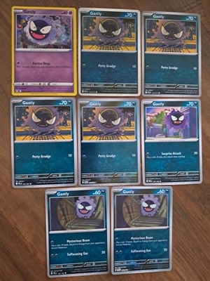 Lot of 14 Pokemon cards Gastly Haunter Gengar like new