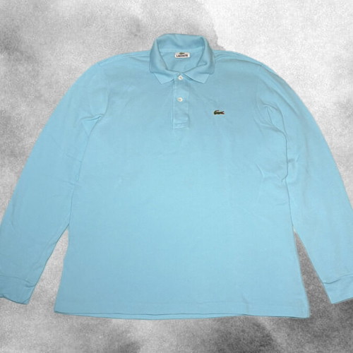 Lacoste long sleeve shirt blue like new size M