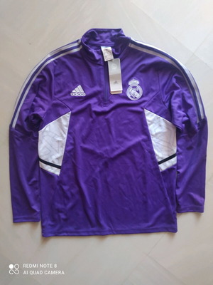 Real Madrid Training Jacket new, size Small, purple