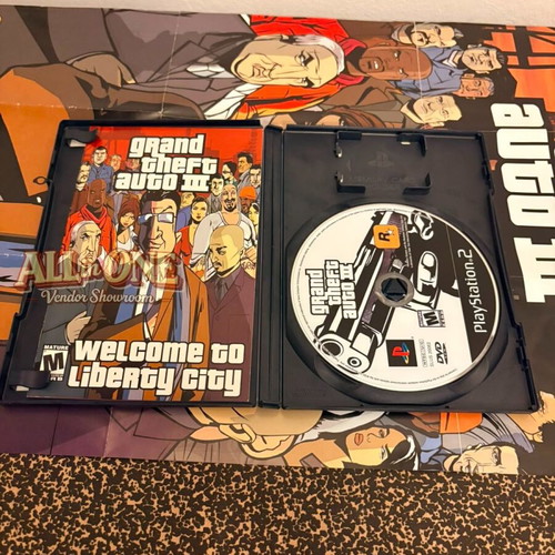 Grand Theft Auto 3 PS2 game