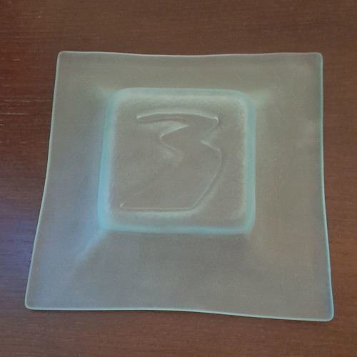 EKO promotional glass ashtray new