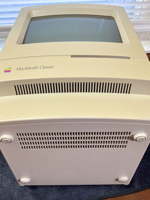 Apple Macintosh Classic M0420 μεταχειρισμένο, λειτουργικό χωρίς παρελκόμενα