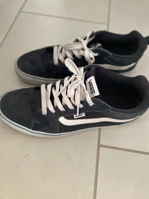 Παπούτσια Vans ανδρικά μεταχειρισμένα, μπλε, νούμερο 45