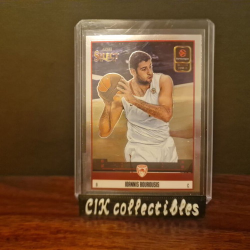 Panini Euroleague Select Olympiacos Bourousis Score card new