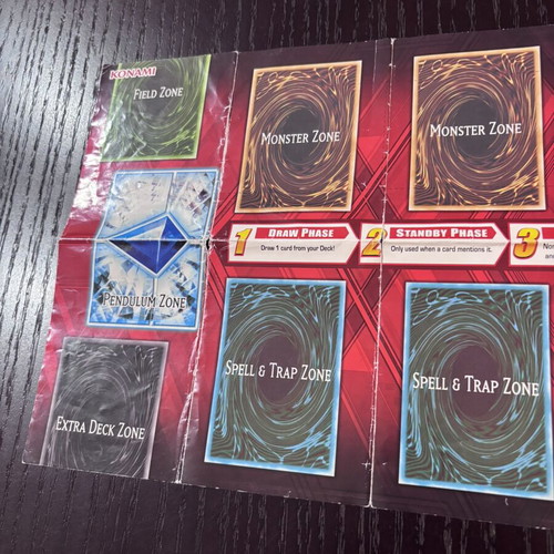 Konami playmat for Yu-Gi-Oh! duels