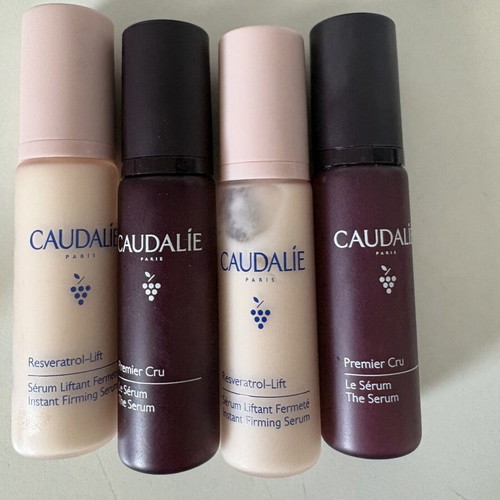 Caudalie Resveratrol Lift and Premier Cru Serum set 4x10ml new