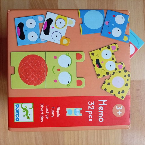 Djeco children's puzzle 3+, like new, 32 pieces