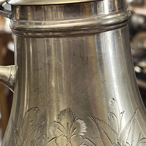Tea set used, 24cm height