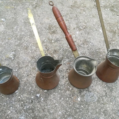 Copper briki like new, pack of 5 pieces