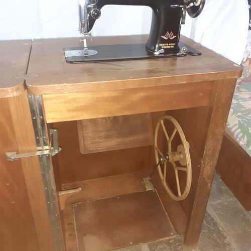 Meister sewing machine used, German vintage