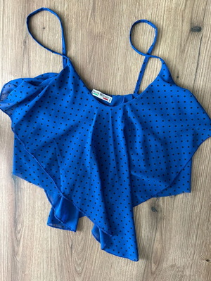 Women's blouses used, pack of 8, blue, size S