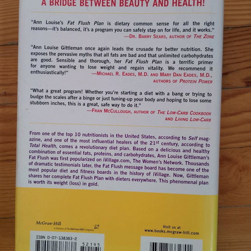 Fat Flush Plan book like new, Ann Louise Gittleman, English