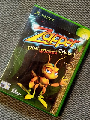 Zapper One Wicked Cricket Xbox μεταχειρισμένο, πλήρες