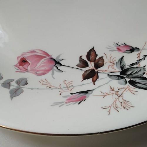 Vintage Elke Chalkis serving platter used with beautiful design
