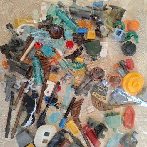 Lego figures used, various pieces