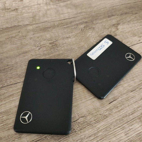 Mercedes key used