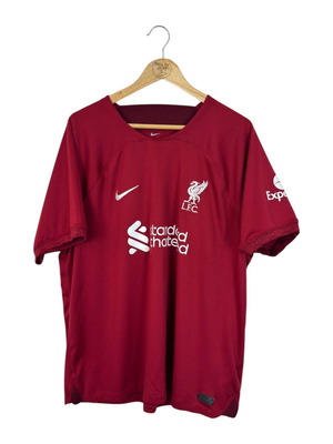 Nike Liverpool 2022/2023 Home Football Shirt used, size 2XL, red