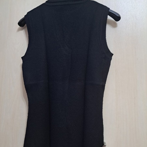 Wool sweater new, black and grey, turtleneck, sizes XS to M