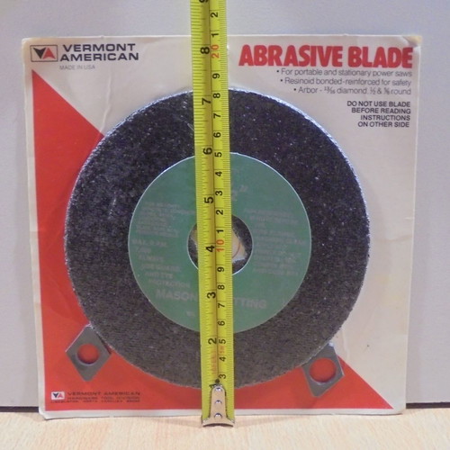 Vermont American old 6.5-inch stone cutting disc new