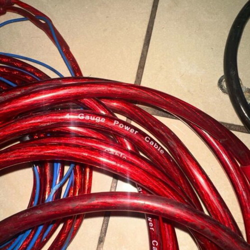 Wiring for car audio system new