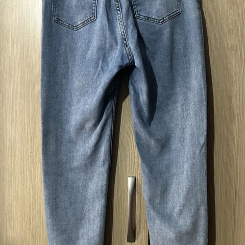 Blue straight jeans size small used