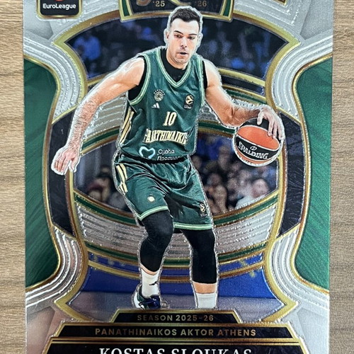2025-26 Panini Select Euroleague Basketball Kostas Sloukas card like new