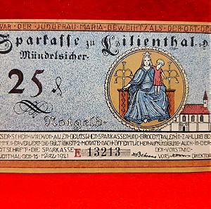 Νο 9 χαρτονομισμα notgeld Γερμανιας