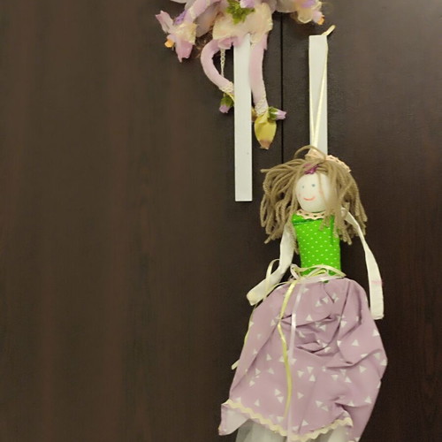 Decorative dolls used, set of 2 pieces