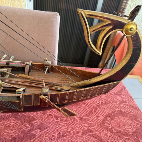 Wooden Greek Trireme Antique like new