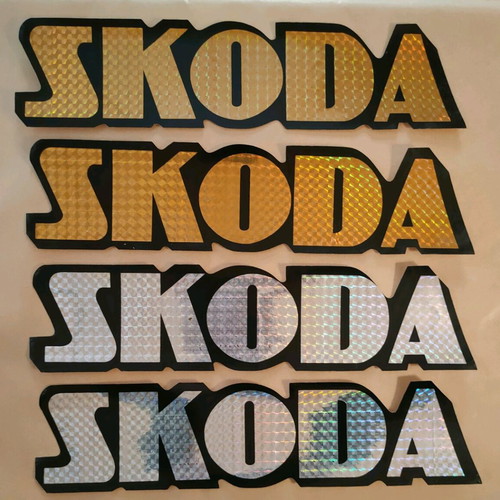 Skoda Vintage Stickers '80 New