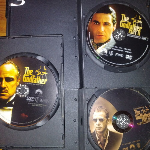 The Godfather DVD like new, widescreen with Greek subtitles