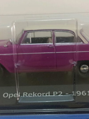 Unforgettable Cars Opel Record P2 1961 1:43 miniature new