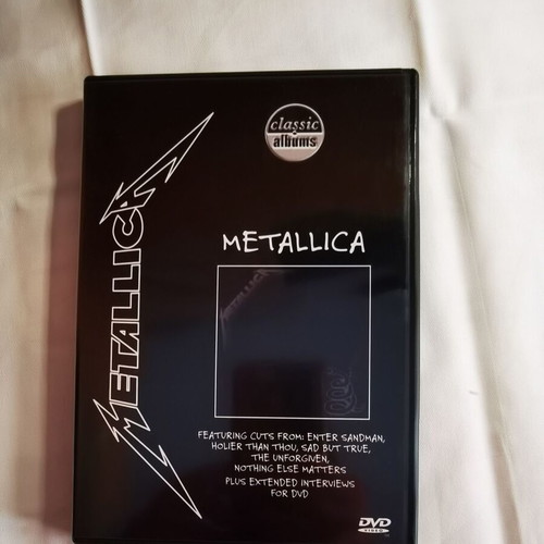 Metallica DVD The Black Album like new