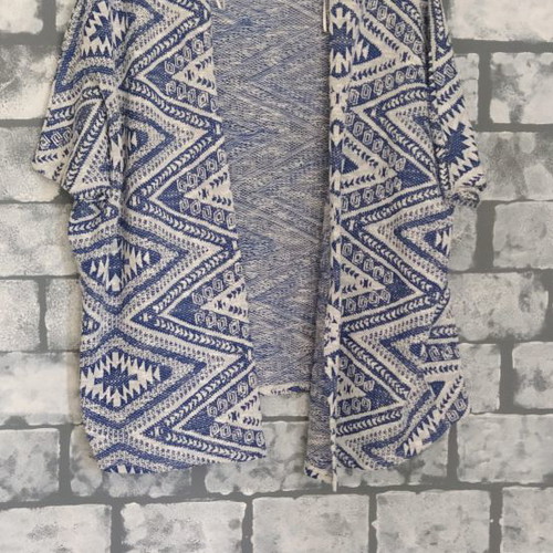 Kimono jacket used, one size with beautiful pattern