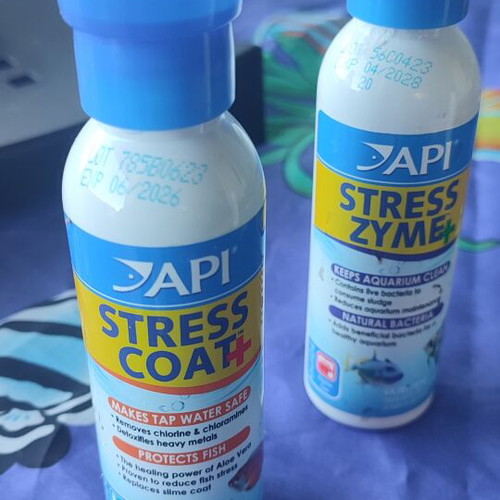 API Stress Coat aquarium water conditioner new