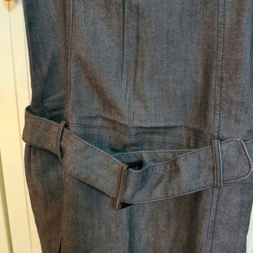 Women's soft denim dress with belt like new, Miss Denim