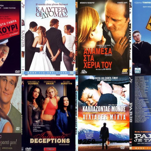 Social DVDs used, pack of 8 with subtitles
