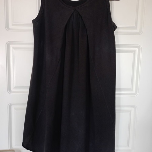 Asymmetric long blouse black like new, one size