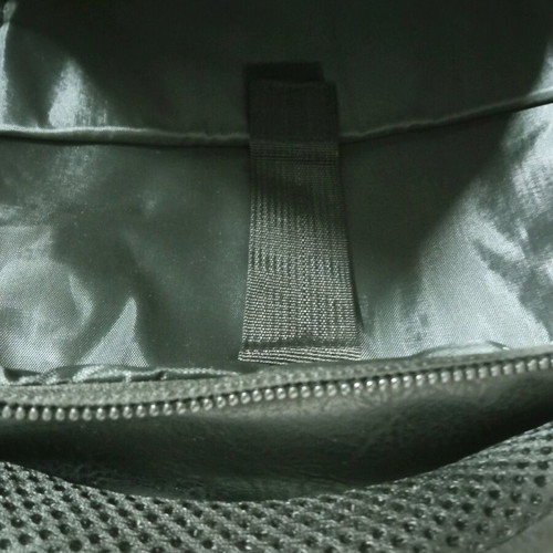 Backpack new synthetic leather black