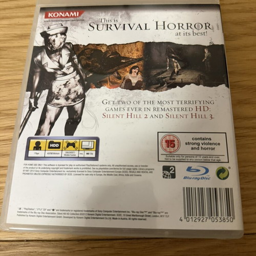 Silent Hill HD Collection PS3 game, like new